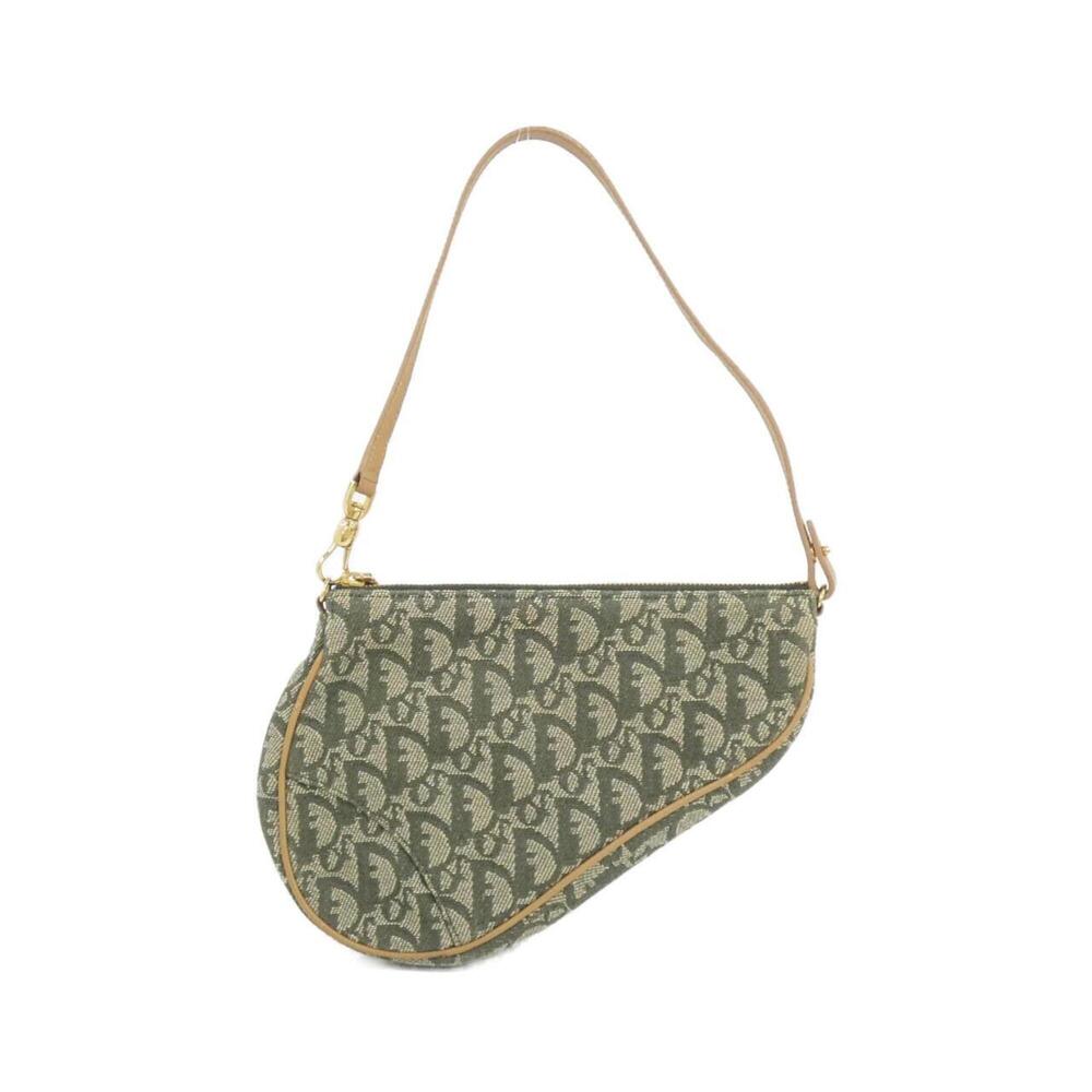 CHRISTIAN DIOR Green Shoulder Bag